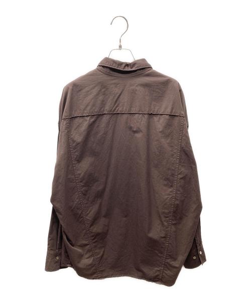 BRILL（ブリル）BRILL (ブリル) コットンシャツ ブラウン サイズ:FREEの古着・服飾アイテム