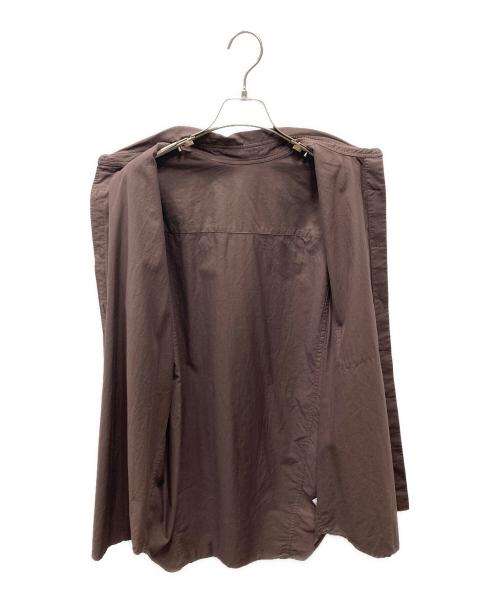 BRILL（ブリル）BRILL (ブリル) コットンシャツ ブラウン サイズ:FREEの古着・服飾アイテム
