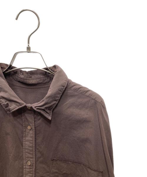 BRILL（ブリル）BRILL (ブリル) コットンシャツ ブラウン サイズ:FREEの古着・服飾アイテム