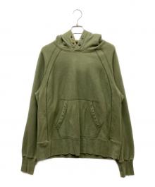 Engineered Garments（エンジニアド ガーメンツ）の古着「プルオーバーフーディー」｜グリーン