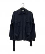 AURALEEオーラリー）の古着「ニットカーディガン」｜ネイビー