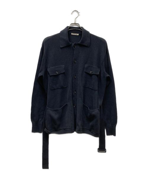 AURALEE（オーラリー）AURALEE (オーラリー) ニットカーディガン ネイビー サイズ:4の古着・服飾アイテム