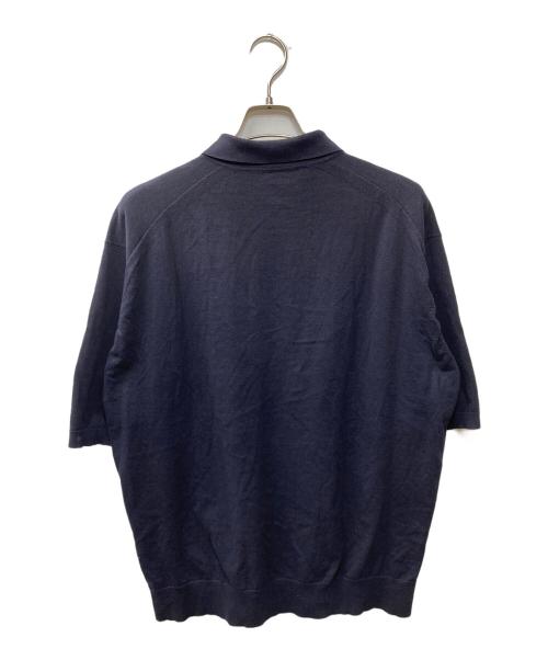 AURALEE（オーラリー）AURALEE (オーラリー) ポロシャツ ネイビー サイズ:SIZE４の古着・服飾アイテム