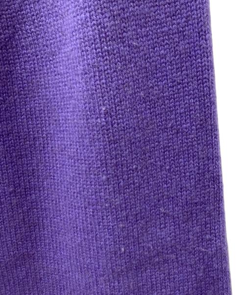 AURALEE（オーラリー）AURALEE (オーラリー) BABY CASHMERE KNIT PANTS パープル サイズ:1の古着・服飾アイテム