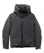 ATTACHMENTアタッチメント）の古着「3レイヤーライトタフタ フーデッドダウンブルゾン」｜ブラック