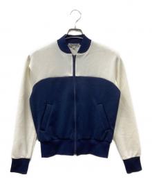 COMME des GARCONS（コムデギャルソン）の古着「バイカラートラックジャージジャケット」｜アイボリー