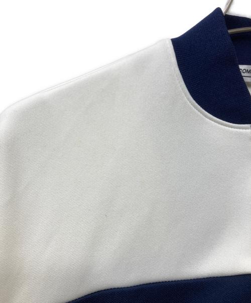 COMME des GARCONS（コムデギャルソン）COMME des GARCONS (コムデギャルソン) バイカラートラックジャージジャケット アイボリー サイズ:SIZE Mの古着・服飾アイテム