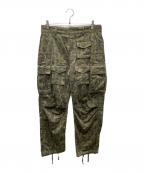 Engineered Garmentsエンジニアド ガーメンツ）の古着「FA Pant Camo 6.5oz Flat Twillカーゴパンツ」｜カーキ