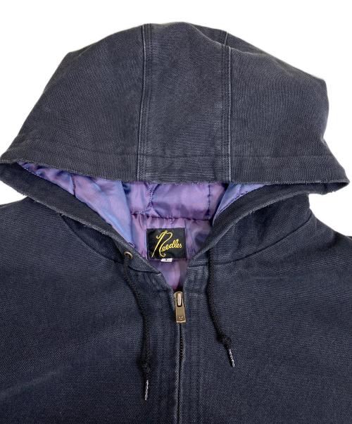 Needles（ニードルズ）Needles (ニードルズ) Zipped Work Hoody 16oz Cotton Canvas ブラック サイズ:SIZE Lの古着・服飾アイテム