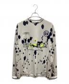 BAL×UMBROバル×アンブロ）の古着「LS SOCCER JERSEY GRAY ゲームシャツ」｜グリーン