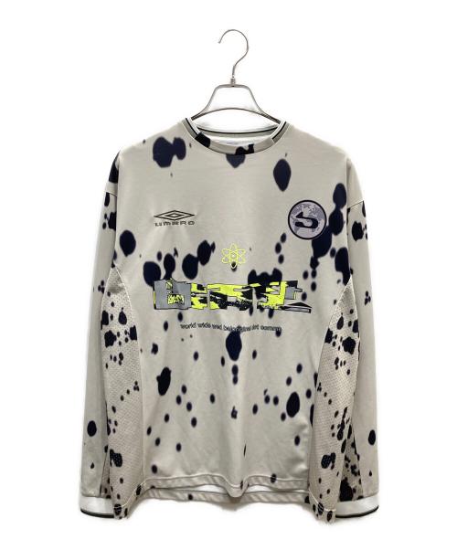 BAL（バル）BAL (バル) UMBRO (アンブロ) LS SOCCER JERSEY GRAY ゲームシャツ グリーン サイズ:SIZE 3の古着・服飾アイテム