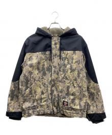SUPREME×Dickies（シュプリーム×ディッキーズ）の古着「Cordura Hooded Work Jacket ジャケット」｜ブラック×カーキ