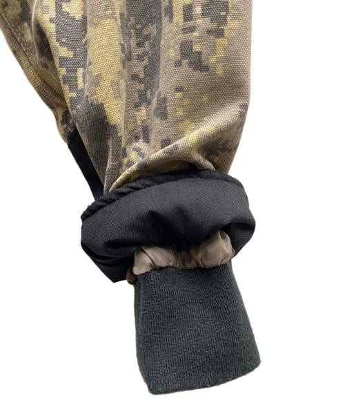 SUPREME（シュプリーム）Supreme (シュプリーム) Dickies (ディッキーズ) Cordura Hooded Work Jacket ジャケット ブラック×カーキ サイズ:SIZE Mの古着・服飾アイテム