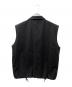 ATON (エイトン) オーバーサイズ テクノコットン スタンドカラー ウールパデッドベスト ブラック サイズ:2：14000円