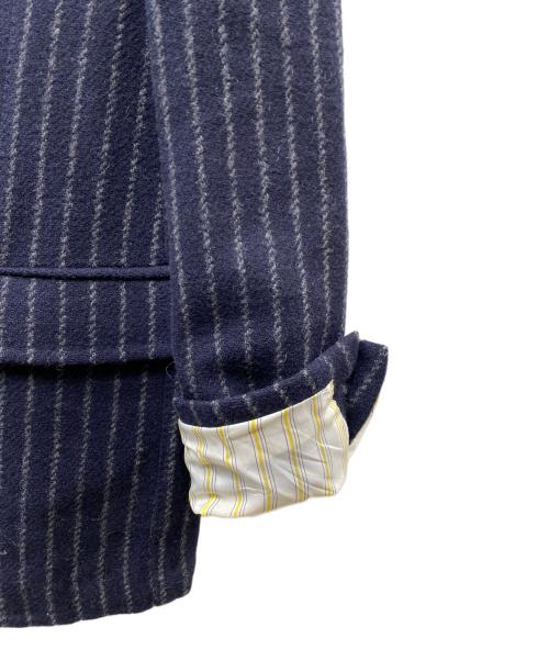 Salvatore Piccolo（サルヴァトーレ・ピッコロ）Salvatore Piccolo (サルヴァトーレ・ピッコロ) チョークストライプジャケット ネイビー サイズ:48の古着・服飾アイテム