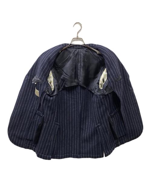 Salvatore Piccolo（サルヴァトーレ・ピッコロ）Salvatore Piccolo (サルヴァトーレ・ピッコロ) チョークストライプジャケット ネイビー サイズ:48の古着・服飾アイテム