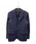 Salvatore Piccolo（サルヴァトーレ・ピッコロ）の古着「チョークストライプジャケット」｜ネイビー