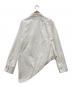 ANREALAGE (アンリアレイジ) ボールシャツ ホワイト サイズ:46：10000円