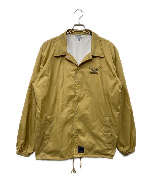 M&M（エムアンドエム）M&M (エムアンドエム) UNRIVALED (アンライバルド) コラボコーチジャケット ベージュ サイズ:XLの古着・服飾アイテム