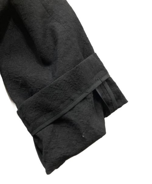 NVRFRGT（ネヴァーフォーゲット）NVRFRGT (ネヴァーフォーゲット) リネンブレンドテーラードジャケット ブラック サイズ:2の古着・服飾アイテム