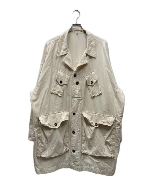 ISSUETHINGS（イシューシングス）ISSUETHINGS (イシューシングス) type 2a コットンコート アイボリー サイズ:2の古着・服飾アイテム