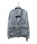 IRENISAイレニサ）の古着「RAILROAD DENIM JACKET デニムジャケットト」｜ブルー