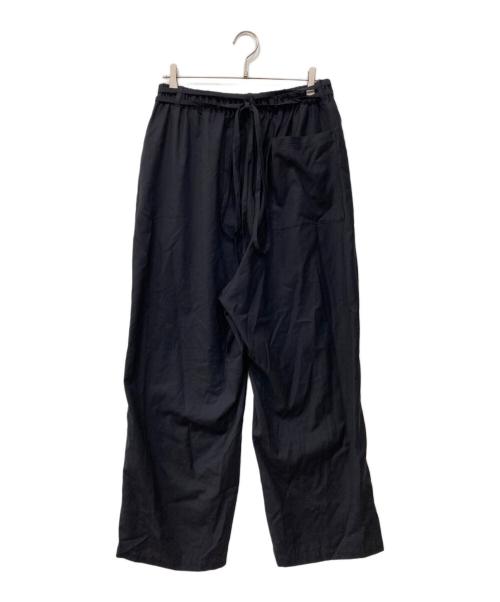 SEEALL（シーオール）SEEALL (シーオール) 2 WRAP STRING EASY PANTS イージーパンツ ネイビー サイズ:3の古着・服飾アイテム