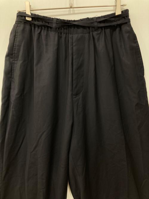 SEEALL（シーオール）SEEALL (シーオール) 2 WRAP STRING EASY PANTS イージーパンツ ネイビー サイズ:3の古着・服飾アイテム