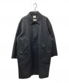 SUス）の古着「ステンカラーコート」｜ブラック
