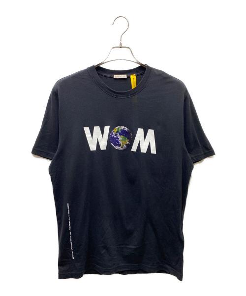 MONCLER GENIUS（モンクレール ジーニアス）MONCLER GENIUS (モンクレール ジーニアス) MAGLIA T-SHIRT FRGMT HIROSHI FUJIWARA ブラック サイズ:SIZE Sの古着・服飾アイテム
