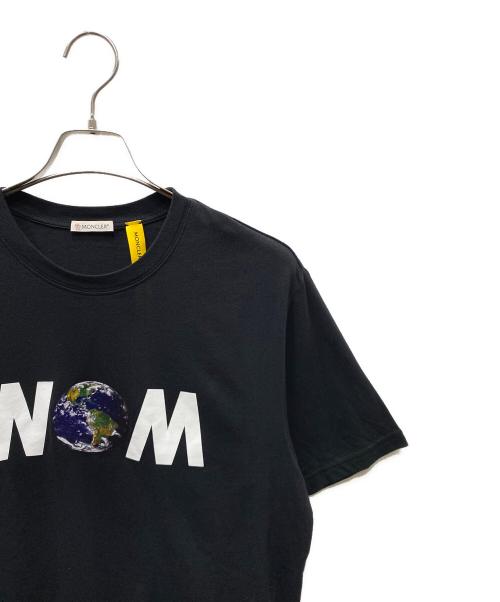 MONCLER GENIUS（モンクレール ジーニアス）MONCLER GENIUS (モンクレール ジーニアス) MAGLIA T-SHIRT FRGMT HIROSHI FUJIWARA ブラック サイズ:SIZE Sの古着・服飾アイテム