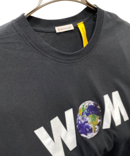 MONCLER GENIUS（モンクレール ジーニアス）MONCLER GENIUS (モンクレール ジーニアス) MAGLIA T-SHIRT FRGMT HIROSHI FUJIWARA ブラック サイズ:SIZE Sの古着・服飾アイテム