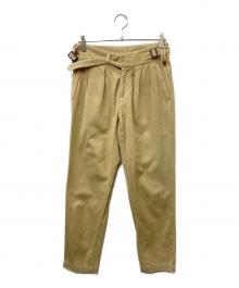 G.T.A（ジーティーアー）の古着「ベルトレス グルカパンツ」｜ベージュ