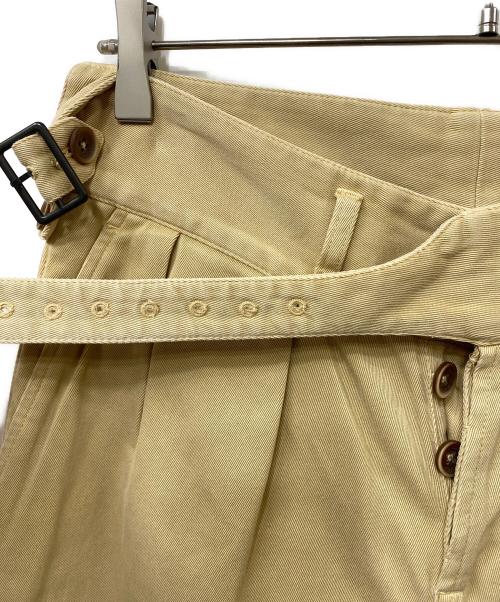 G.T.A（ジーティーアー）G.T.A (ジーティーアー) ベルトレス グルカパンツ ベージュ サイズ:SIZE 44の古着・服飾アイテム