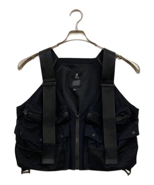 GRAMICCI（グラミチ）GRAMICCI (グラミチ) 3LAYER FISHING VEST ベスト ブラック サイズ:Lの古着・服飾アイテム