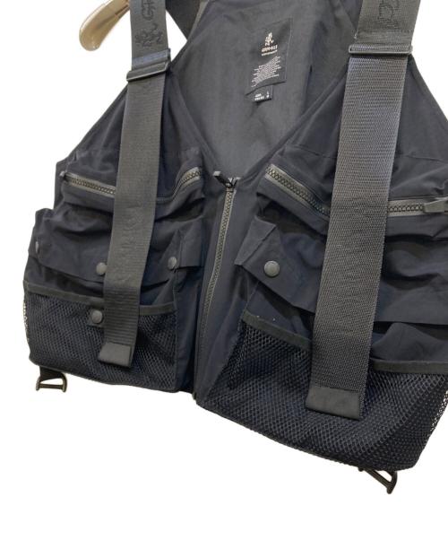 GRAMICCI（グラミチ）GRAMICCI (グラミチ) 3LAYER FISHING VEST ベスト ブラック サイズ:Lの古着・服飾アイテム
