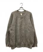 O projectオープロジェクト）の古着「オーバーサイズニット」｜グレー