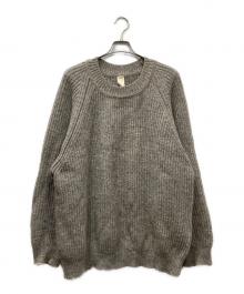 O project（オープロジェクト）の古着「オーバーサイズニット」｜グレー