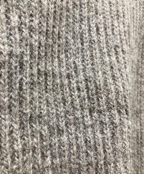 O project（オープロジェクト）O project (オープロジェクト) オーバーサイズニット グレー サイズ:5Lの古着・服飾アイテム