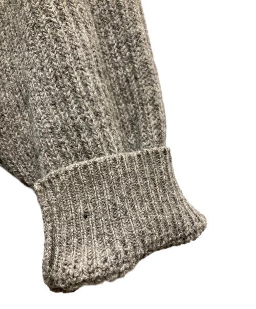 O project（オープロジェクト）O project (オープロジェクト) オーバーサイズニット グレー サイズ:5Lの古着・服飾アイテム