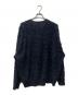 LAD MUSICIAN (ラッドミュージシャン) HIGH GAUGE FRINGE CARDIGAN カーディガン ブラック サイズ:44：20000円