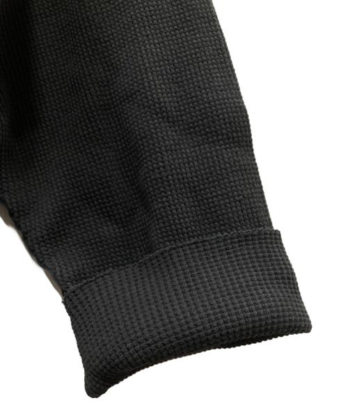 Name.（ネーム）Name. (ネーム) WAFFLE TAPED LOOSE SLEEVE TEE Tシャツ ブラック サイズ:1の古着・服飾アイテム