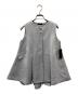 anuans（アニュアンス）の古着「タックフレアカットベスト」｜グレー