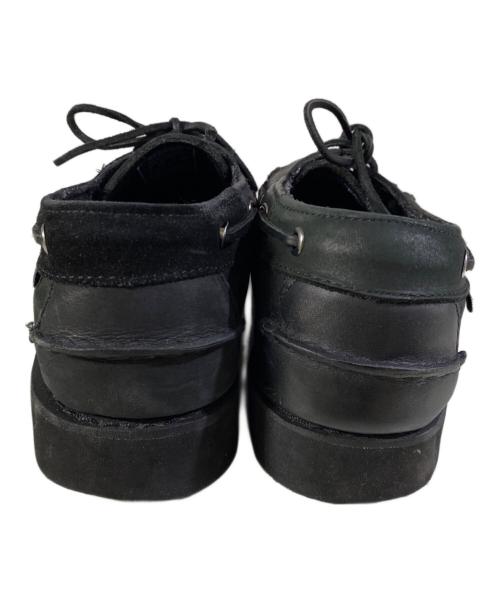 SEBAGO（セバゴ）SEBAGO (セバゴ) Engineered Garments (エンジニアドガーメンツ) レザーデッキシューズ ブラック サイズ:27.5の古着・服飾アイテム