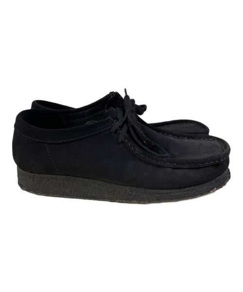 CLARKS（クラークス）CLARKS (クラークス) デッキシューズ ブラック サイズ:26cmの古着・服飾アイテム