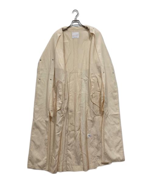 bractment（ブラクトメント）bractment (ブラクトメント) ミリタリー トレンチ コート アイボリー サイズ:38の古着・服飾アイテム