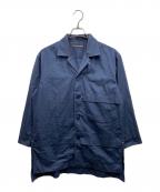 ISSEY MIYAKEイッセイミヤケ）の古着「長袖シャツ」｜ネイビー