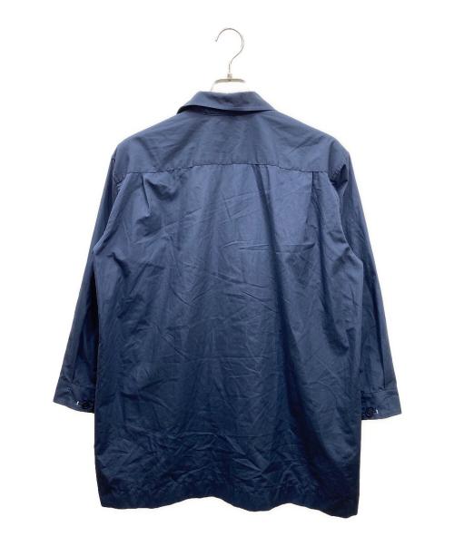 ISSEY MIYAKE（イッセイミヤケ）ISSEY MIYAKE (イッセイミヤケ) 長袖シャツ ネイビー サイズ:1の古着・服飾アイテム