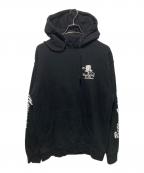 BOYS OF SUMMER×better gift shopボーイズオブサマー×ベターギフトショップ）の古着「Cats Hooded Sweatshirt  パーカー」｜ブラック