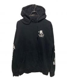 BOYS OF SUMMER×better gift shop（ボーイズオブサマー×ベターギフトショップ）の古着「Cats Hooded Sweatshirt  パーカー」｜ブラック
